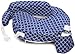 My Brest Friend 100% Cotton Nursing Pillow Original Slipcover - Machine Washable Breastfeeding Cushion Cover - Pillow not Included, Navy/White