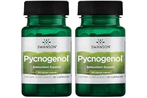 Swanson Ultra Pycnogenol 100 Milligrams 30 Capsules 2 Pack
