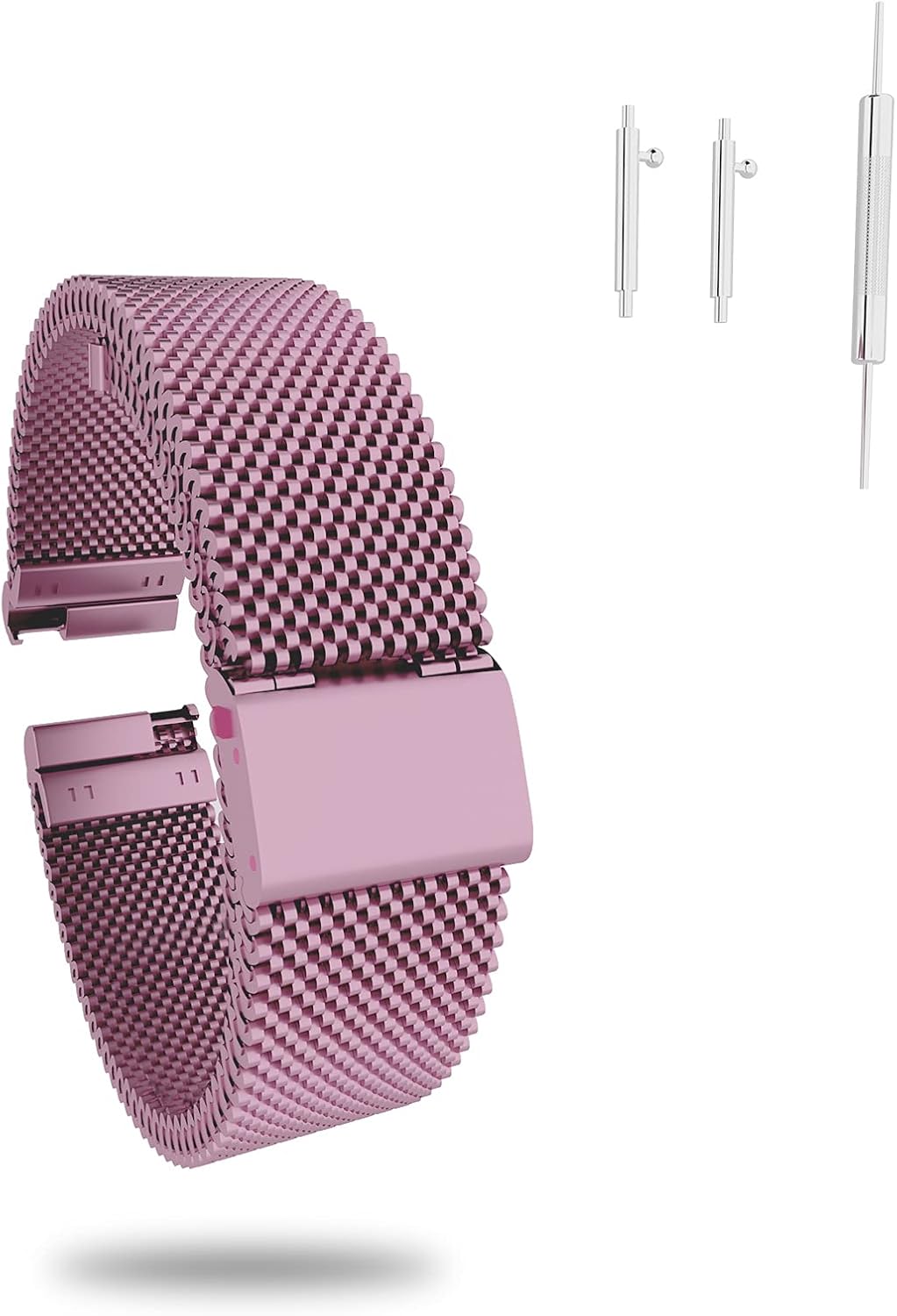 Czemo Mesh Gewebte Ersatzarmband Kompatibel mit Fitbit Versa Armband
