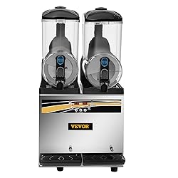 VEVOR Commercial Slushy Machine, 15Lx2 Tank