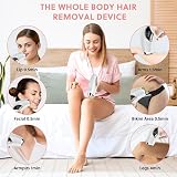 ACWOO IPL Laser Hair Removal Device, 3-in-1, Ice Cooling, 9 Levels view 2