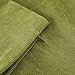 Deconovo Corduroy Pillow Case Cushion Cover with Invisible Zipper 18 x 18 Inch (Corduroy 18x18 Inch-4pcs, Oasis)