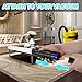 Universal Vacuum Attachment, Dust Brush Pro Cleaner Dirt Remover- Dust Remover Cleaning Tools for Vents,dust pro 2018 -Keyboards,Drawers,Car,Tools,Crafts,Jewelry,Plants,Rattan