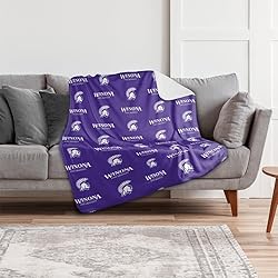 Winona State University Warriors Logo Pattern Silky