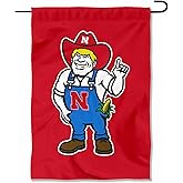 Nebraska Cornhuskers Mascot Garden Banner Flag