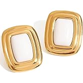 Busnos Boho Earrings Dangle Earrings for Women Dainty Stainless Steel Earring Woman's Unique Gifts Statement Earring