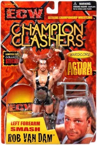 WWE Wrestling Champion Clashers Action Figure Rob Van Dam