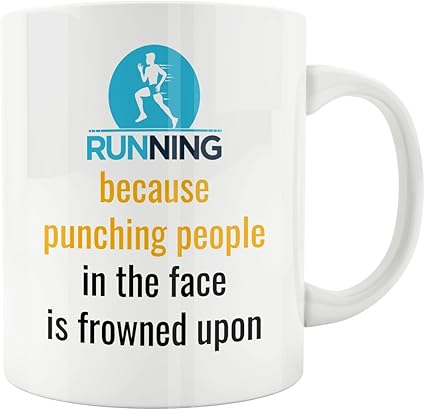 Mug De Course A Pied Humoristique Cadeau Pour Un Amateur De Course A Pied Im Running Partner Mug Running Coach Cadeau Running Coach Amazon Fr Cuisine Maison