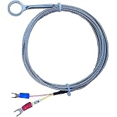 Motor Cylinder Head Temperature (CHT) Sensors K Type with 14mm Inner Diameter Washer &amp; 10 ft Cable for Car Cylinder Head Temperature Measurement