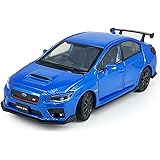 2016 Impreza WRX STI S207 Diecast Model Cars Racing Sports Toy Car 1/32 Scale Metal Children’s Die-cast Vehicles with Light, 
