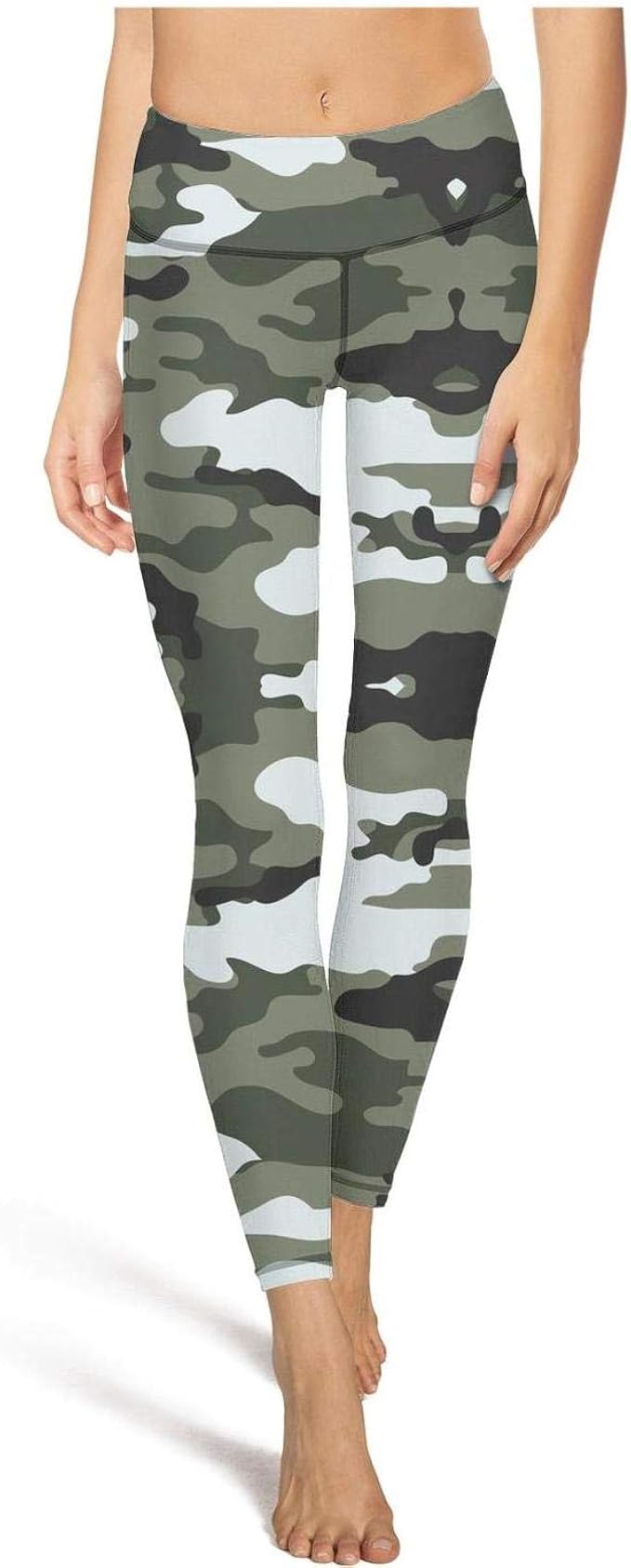 camo yoga pants womens