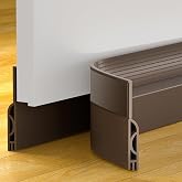 OXRQ Door Draft Stopper, Door Sweep for Bottom of Door, Weather Stripping Door Seal Gap Filler Bottom Blocker Soundproof Cold Air Insulation Save Energy Installs Quickly and Easily (Brown, 39&lsquo;&rsquo;)