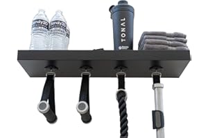 Bendy3D Solutions 24" Premium Tonal Accessory Shelf (Black, 24" Shelf Premium - 4 Mounts)