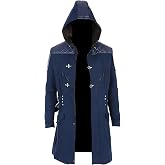 DreamTraderzz Mens Blue Outerwear Coat