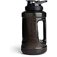 Smartshake Ultimate Jug 2100ml / 72 oz | Leak Proof Screw on lid - BPA Free, Sports Water Bottle - Perfect for Gym - 2.1 Litre Large Clear Container Sports Bottle - Black