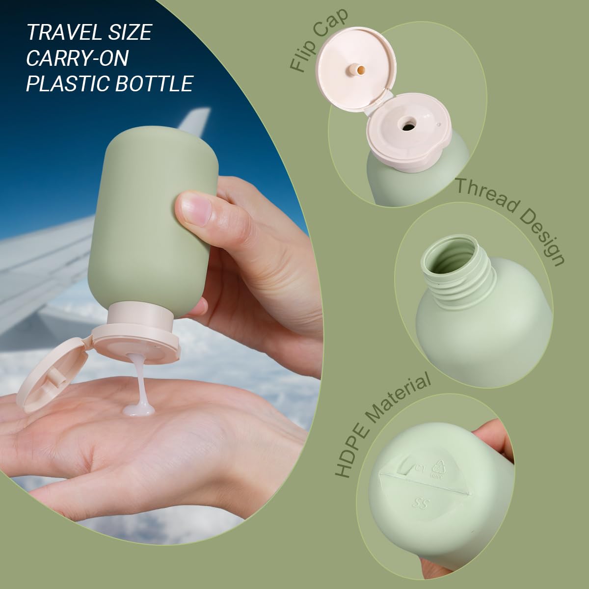 Small Travel Shampoo Bottles