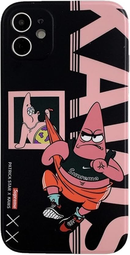 Amazon Co Jp スマホケース スポンジ ボブ 携帯カバー 携帯電話ケース アニメ 漫画風 ブラック グリーン Iphonexs Iphonexr Iphonex Iphone12 Iphone12pro Iphone12mini Iphone8 Iphone7 8 Se 原宿 全面保護 家電 カメラ