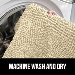 Gorilla Grip Bath Rug 30x20, Thick Soft Absorbent