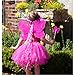 5 Piece Shimmering Fairy Princess Costume Set (Hot Pink)