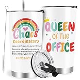 Farecnt Secretary Gifts for Woman, Administrative Professional Day Gifts, Travel Coffee Mug Tumbler 20oz