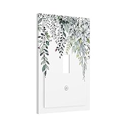 Spshian Decorative Light Switch Cover Plate Rustic