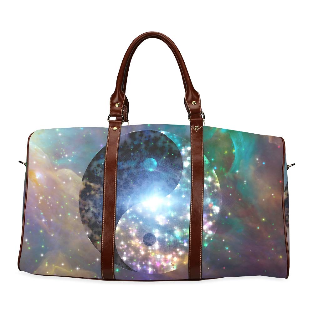  Large Leather Travel Duffel Bag For Men Women