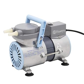 Huanyu Oilless Diaphragm Vacuum Pump Oil Free Anticorrosive Pump 12l Min Lab R D For Filtration Extraction Apsorption 110v Ordinary Type Gm 0 2 Single Pump Amazon Com Industrial Scientific