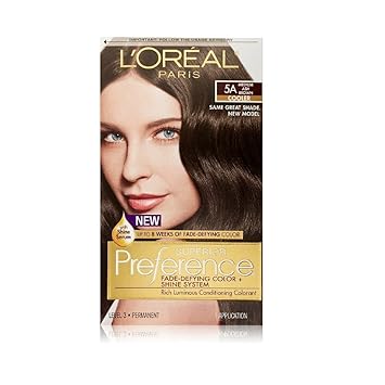 Amazon Com L Oreal Superior Preference 5a Medium Ash Brown
