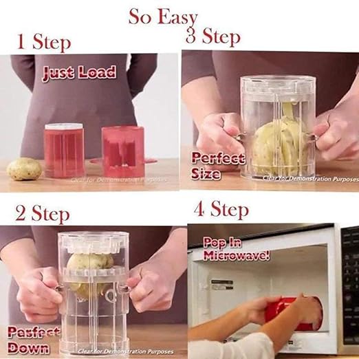 MXECO Papas Fritas de Cobre Patatas rebanadoras Papas Fritas ...