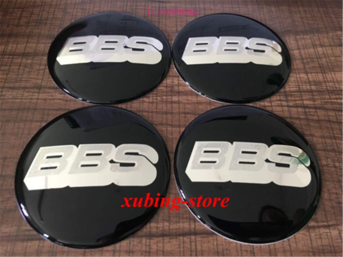4X 65MM Auto Car Wheel Center Hub Cap Emblem Badge Decal Sticker BBS