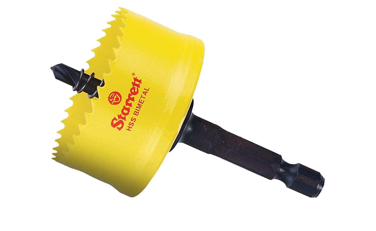 Starrett HSS Bi-Metal Hole Saw - CSC40 Cordless Smooth Cutting Hole Saw - For Wood Plastics Steel Various Materials - 40mm