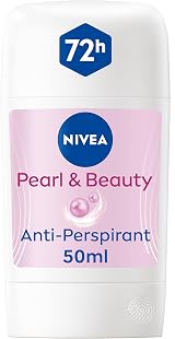 NIVEA Pearl & Beauty Anti-Perspirant Deodorant Stick 50ml 72H Sweat Odour view 1