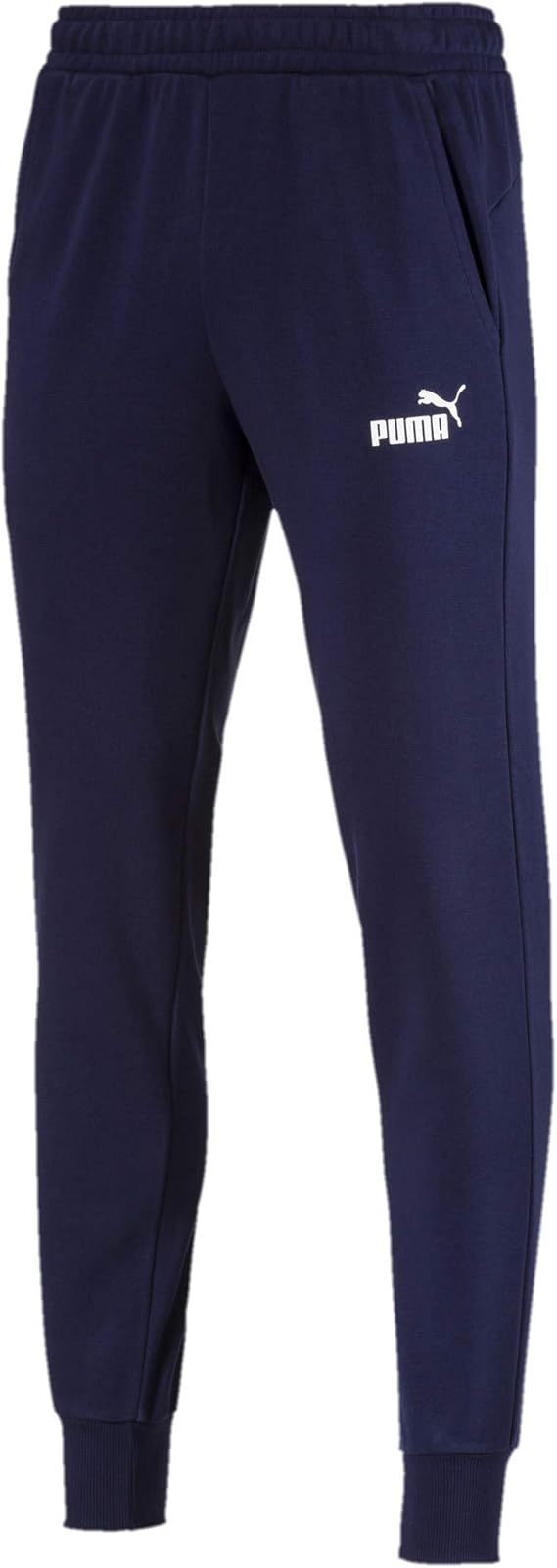 PUMA Men's Essential Logo Sweat Pants Sweatpants, Peacoat, Large Buy