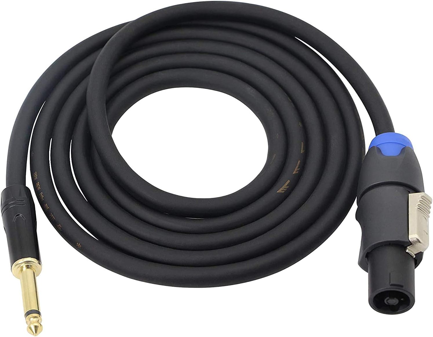XMSJSIY Speakon to 1/4" Mono Speaker Cable