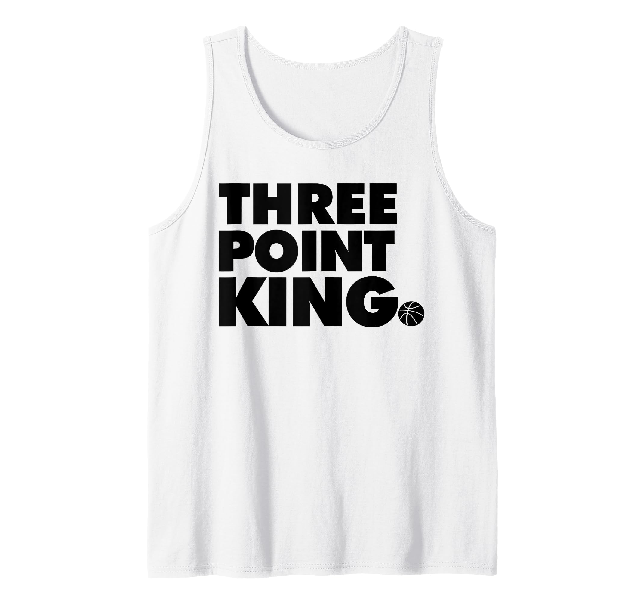Basketball Three Point King Tank Top