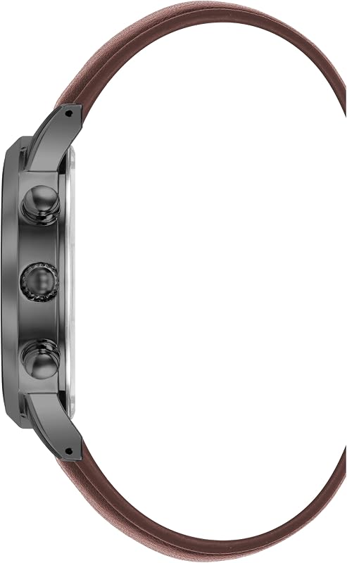 Orologio da uomo con cinturino, Grigio scuro/Verde — foto 2 di 3