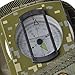 Wailea Fitness Military Lensatic Sighting Compass with Water Resistant Pouch