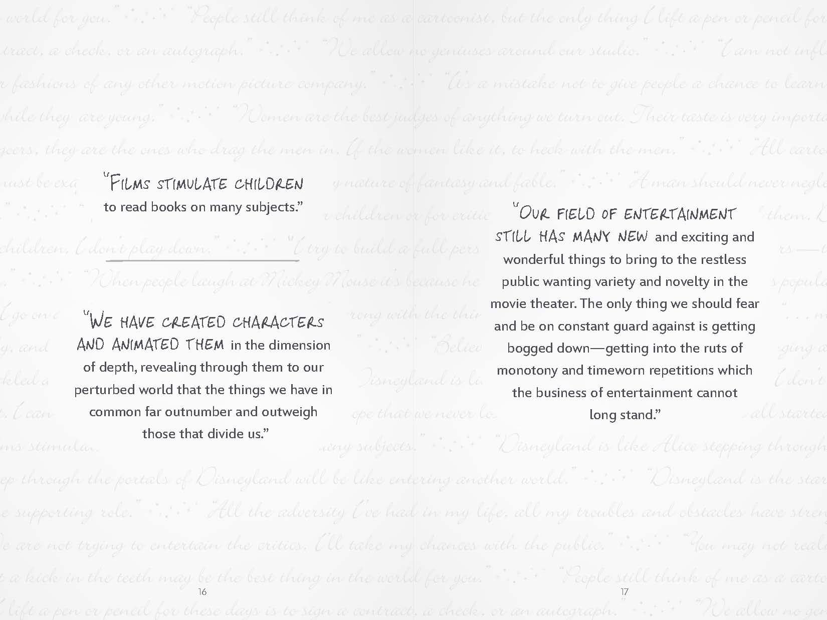 The Official Walt Disney Quote Book (Disney Editions Deluxe)