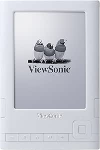 ViewSonic 6-Inch eBook Reader with 2 GB Built-in Memory - White (VEB620)