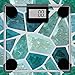 Digital Body Weight Bathroom Scale With Step-On Technology – Reliable and Precise lb and kg Results - Modern Clear Glass Tempered Tough Design – Large LCD Screen with Auto On/Off – 400 Pound Capacity