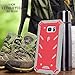 Galaxy S7 Edge Case, POETIC Revolution Series [Premium Rugged][Shock Absorption & Dust Resistant] Protective Case (Without Built-in Screen Protector) for Samsung Galaxy S7 Edge (2016) Pink/Gray