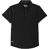 BYLT Performance Drop-Cut Polo Men's Shirt - Classic Fit, Collared Shirt for Men - Active & Casual Comfort Wear - Lightweight