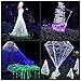 SOLMORE Solar Powered LED String Light, Ambiance Lighting, 17M 100 LED Starry Solar Fairy String Lights for Outdoor, Gardens, Homes, Christmas Party Holiday Landscape Decor Green