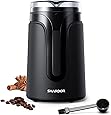 SHARDOR Electric Coffee Grinder Mill with Stainless Steel Blades, 1.4oz/40g, Small Coffee Bean Grinder, Black