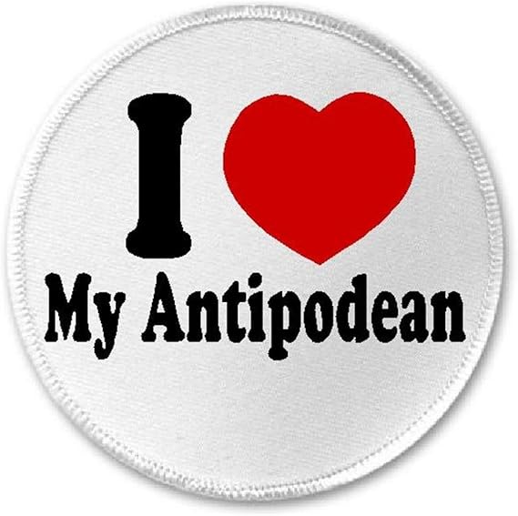 Amazon Com I Love My Antipodean 3 Sew Iron On Patch Cat Breed Pet Lover Clothing amazon com