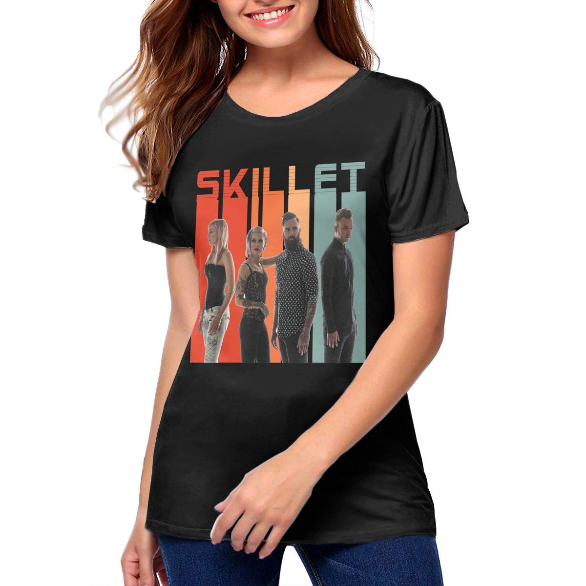 Skillet Band S Dangerous Woman Boyfriend T Shirt Kitilan