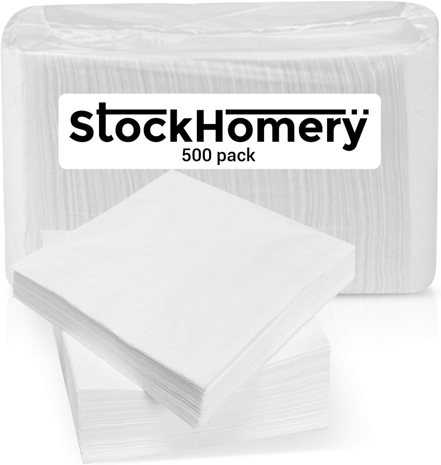 Beverage Napkins Standard Size Cocktail Napkins 500ct