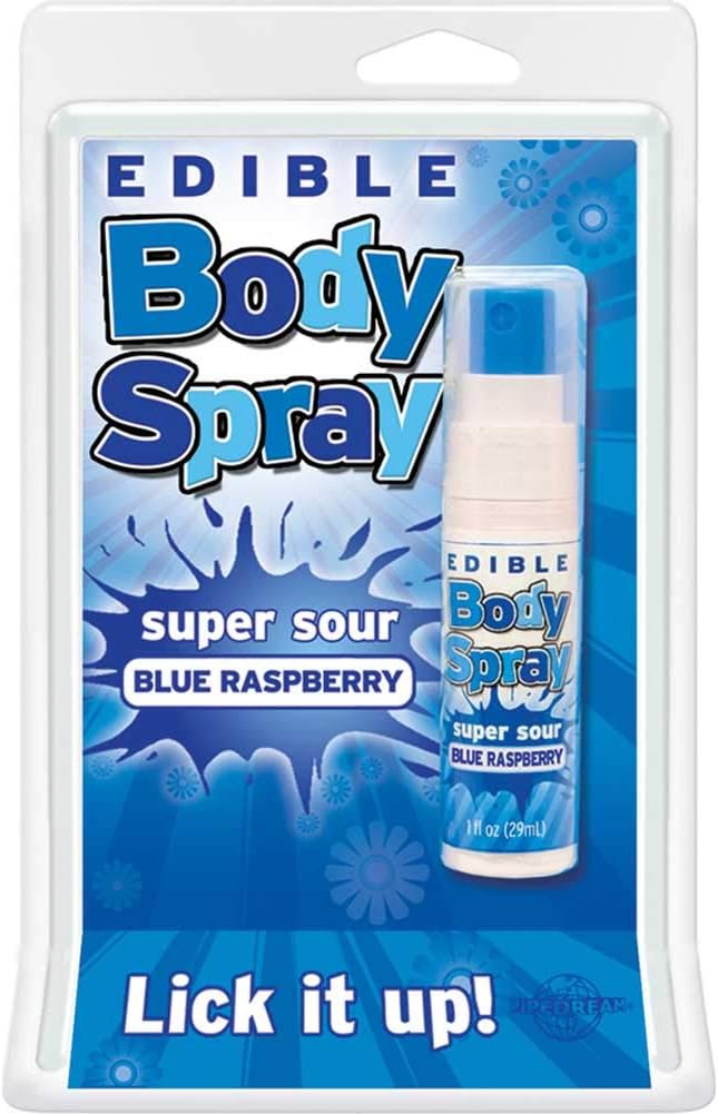 Edible body spray