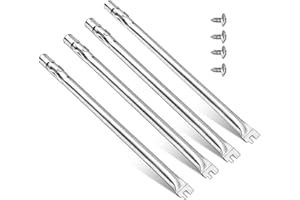 Derurizy 19.5" 62752 Grill Burner Set for Weber Genesis 300 Series, Burner Tube Replacement Weber Genesis E310 E320 E330 S310 S320 S330 EP310 EP320 EP330 with Front Control