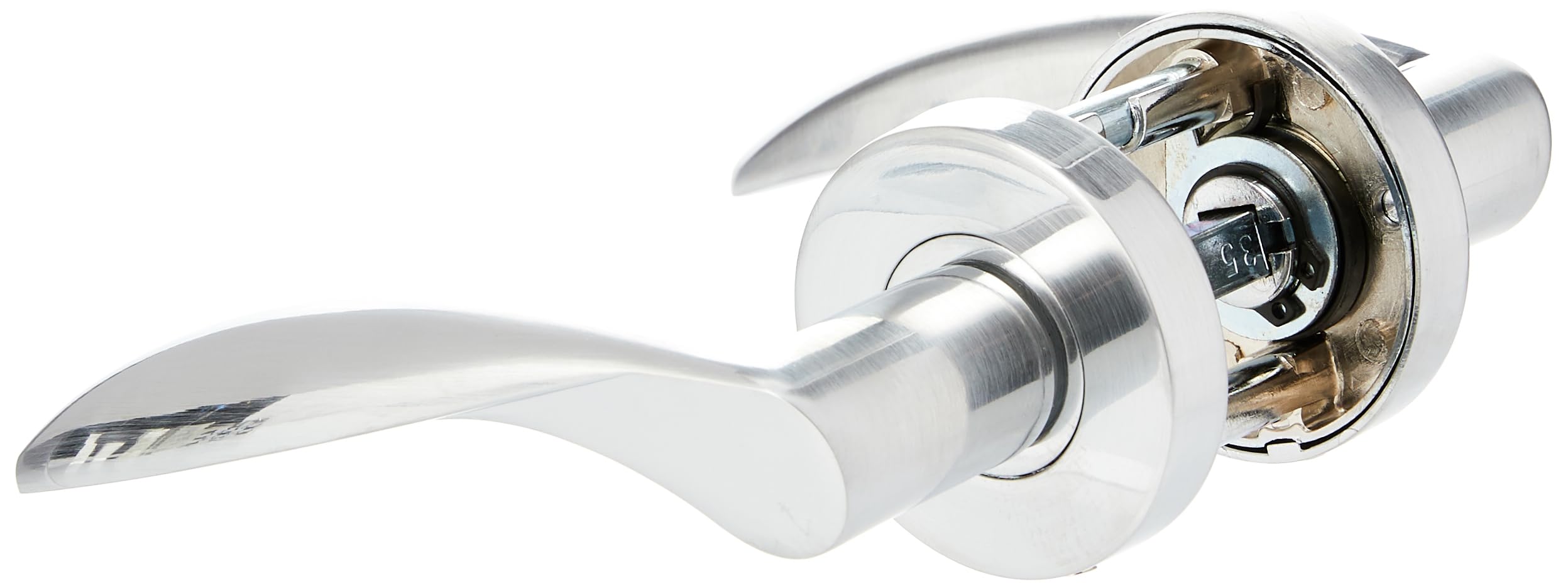 Jigtech JTB82200 Cresta Door Pack-Bathroom, Satin Chrome